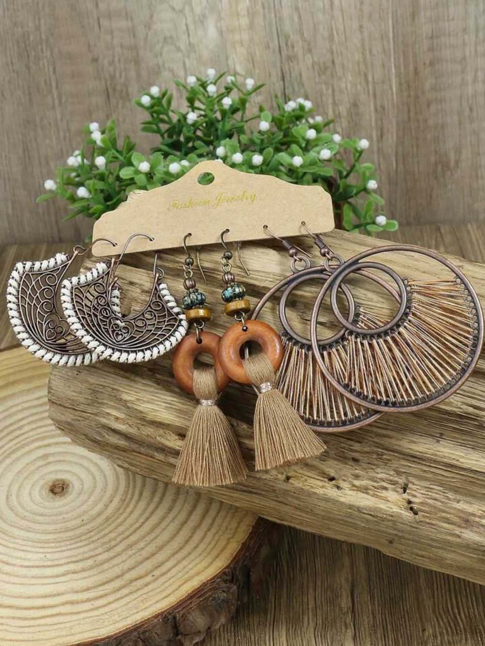 📿 SET OF 3 Dangle Earrings 📿